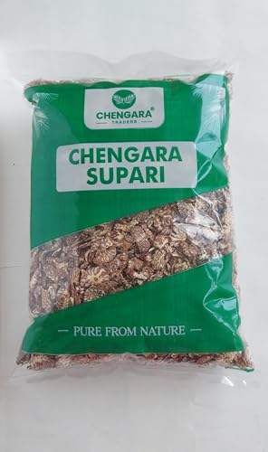Chengara Chips Cut Supari 500g Premium Areca Nut Tukda | Natural Betel Nut Mouth Freshener | Paan Seed Cut for Digestive Support & Traditional After-Meal Use | No Preservatives