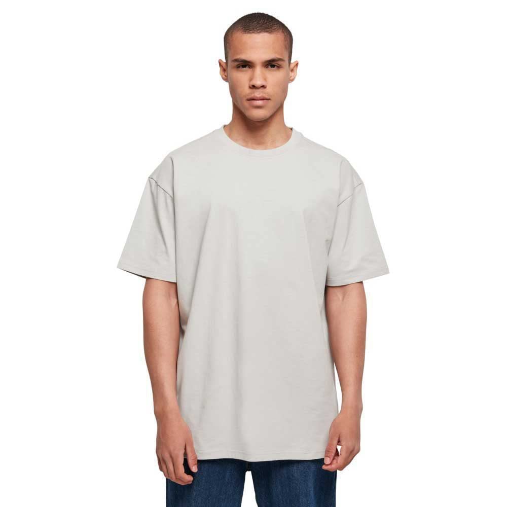 Build Your Brand Mens By102-heavy Heavy Oversize Tee, Grey (Light Asphalt), XL UK