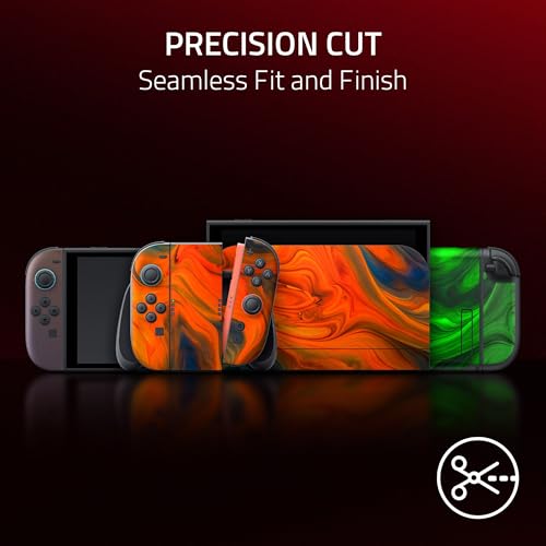 Razer Console Skin for Nintendo Switch 2: Complete Wrap - Premium 3M Cast Vinyl - Scratch Resistant - Unique Designs & Finishes - Easy Application - Sludge - image 6