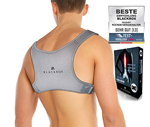 BLACKROX Rücken Haltungskorrektur POSTUROX Vergleichssieger Schultergurt haltungskorrektur Posture Corrector Damen Herren zur rückenstrecker rückenstütze haltungstrainer korrektur körperhaltung Cover