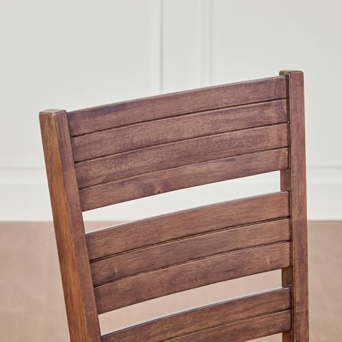 Image of Home Centre | Montoya | Solid Wood | Dining Chairs | Brown | Set of 2 | 1 Year Warranty