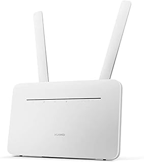 Huawei Wi-Fi Router B535 WiFi Sim Card Router Hotspot Unlocked 4G LTE CPE Cat 7 300 Mbps Mobile WiFi (3G 4G LTE in Europe, Asia, Middle East, Africa) Does Not Support USA sim Cards (White)