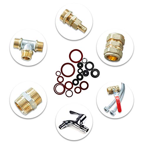 Boatsea BO-R-141 Pcs Flat O Rings Washer Assortment Set thumb #6