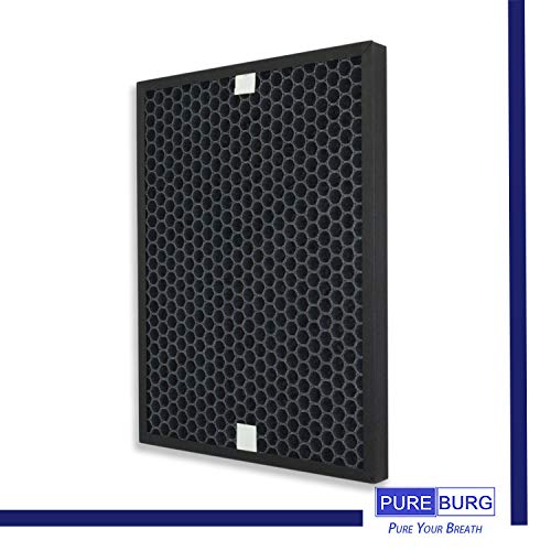 PUREBURG HPA710WE Replacement Filter Set Compatible with Honeywell Air Purifier HRF-Q710E HRF-L710E, H13 HEPA Activated Carbon