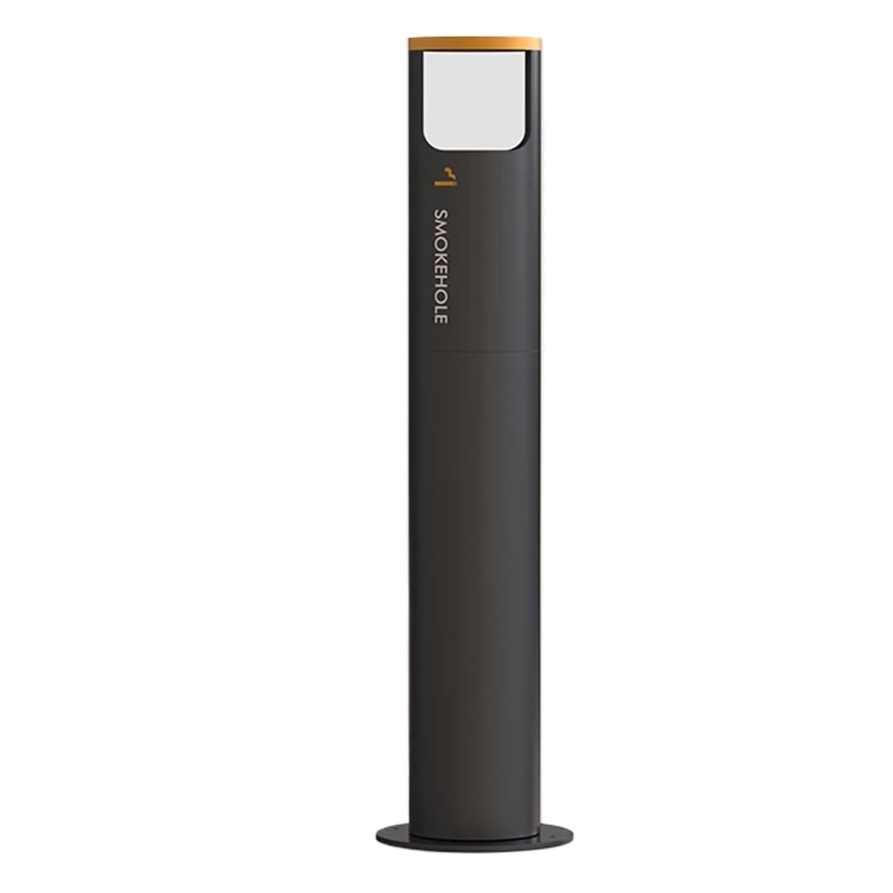 Outdoor Cigarette Butt Receptacle Metals Standing ash tray