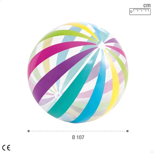 Intex Inflatable Jumbo Balls, Multi Color (42-inch)