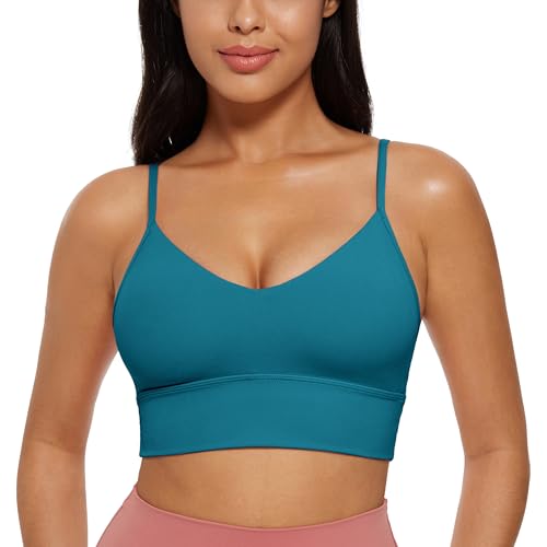 Image of CRZ YOGA Butterluxe V Neck Longline Sports Bras