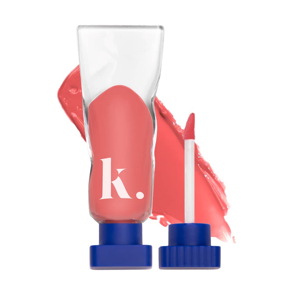 KRASH KOSMETICS - Fresko Sombras líquida mate Soft Coral - Tono rosa coral - So F*cking Royal - Colección de navidad - Vegano y Cruelty Free
