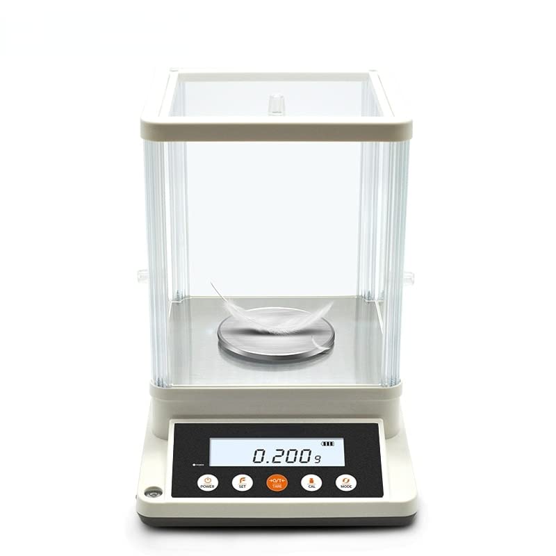 Báscula para joyería recargable con peso de calibración 0.001g 210g miniatura 2