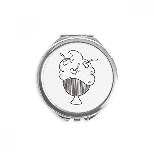 Miroir de maquillage rond de poche, cadeau utile et coloré