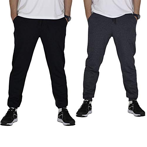 Kit c/ 2 Calças Basic Dooker Masculina Cor:Preto;Tamanho:GG