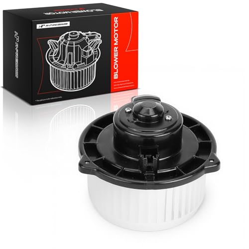 Image of A-Premium Front HVAC Heater Blower Motor Compatible with Toyota Camry 2002-2006, Sienna 2004-2006, RX330 2004-2006, Solara 2004-2008, with Fan Cage, Replace# 8710306031, 8710306041