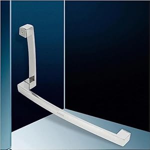 Bazac Uchwyt Stalowy Chromowany 185 mm + 385 mm