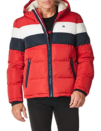 Image of Tommy Hilfiger Men's Classic Hooded Puffer Jacket (Standard and Big & Tall)