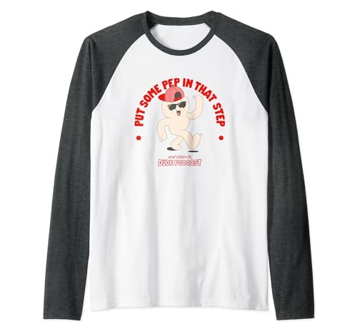 Dude... Podcast Raglan Baseball Tee