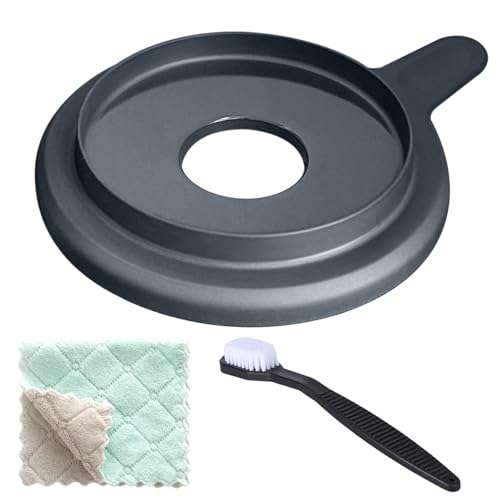 Scettar Coperchio con Guarnizione per Bimby TM 5, Accessori per Bimby con Coperchio per Bimby TM6 TM5, con Spazzola per la Pulizia e Panno per la Pulizia, Coperchio per Pentola
