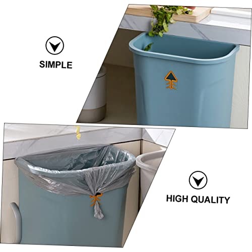 Basura colgante para pared sin tapa para cocina y oficina miniatura 3