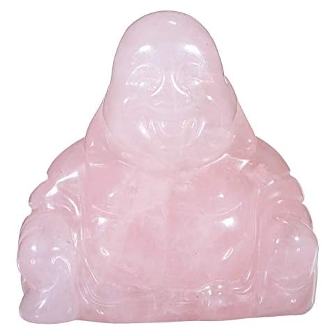 mookaitedecor Rose Quartz Happy Buddha Ornament Cover