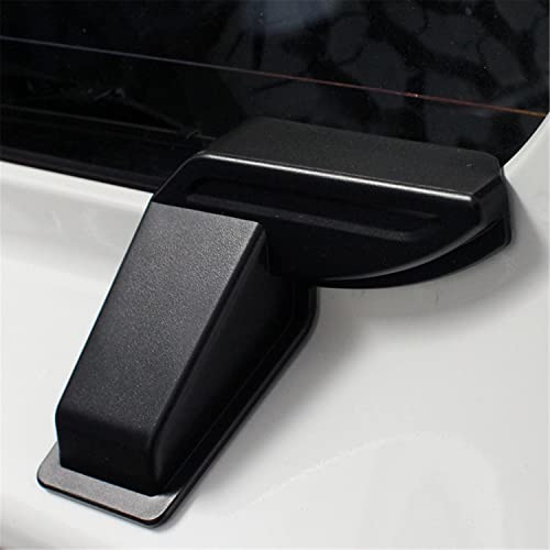 2PCS ABS Rear Windshield Heating Wire Protection Cover For Suzuki Jimny 2019 2020 JB64 JB74W Black Protector Cover Trim (Black)