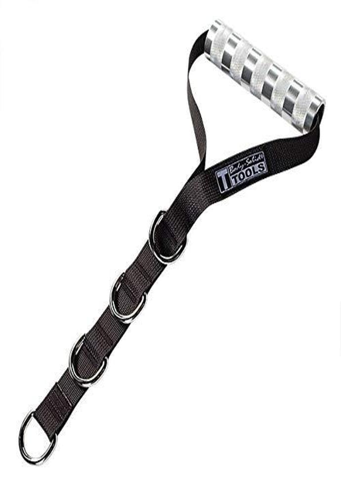 Body-Solid Unisex Adult NB59A Adjustable Aluminium Stirrup Grip Black