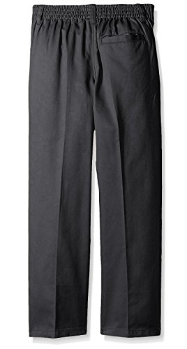 French Toast Boys' Relaxed Fit Cotton Twill Pull On Pant2