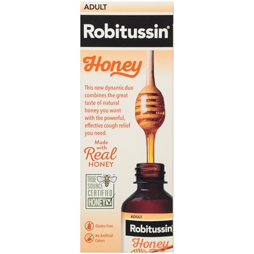 Robitussin Honey DM Max, Day and Night Formulas, 8 fl oz, 2 Pack