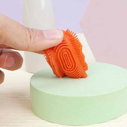 Escova de dentes para dedo de cachorro, Escova de dentes para cães 360 graus, Suprimentos compactos