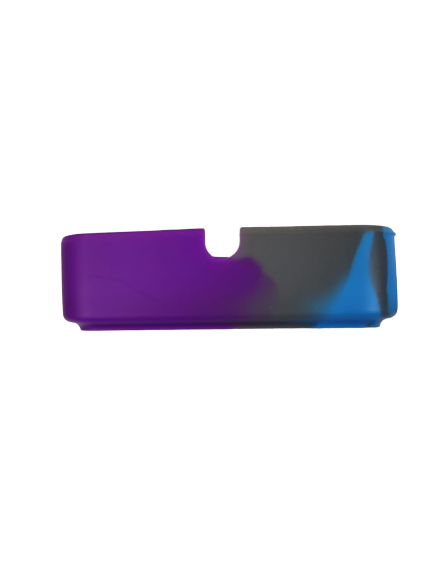 Eclipse Silicone Sqaure Multi-Color AshTray, 3pcs (Purple, Grey, Blue)