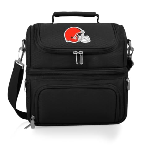 Image of PICNIC TIME NFL unisex-adult NFL Pranzo Lunch Bag, Insulated Lunch Box with Picnic Set, Lunch Cooler Bag