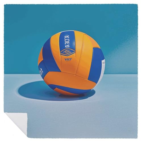 Servilletas de Tela Azules con Motivo Volleyball 18.7" x 18.7" Pack 1 miniatura 6
