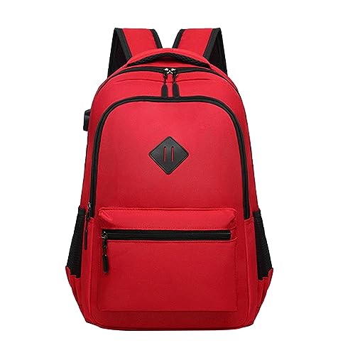 Cartable adultes et adolescents rose avec recharge USB anti-panne