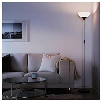 ikarus Floor Uplighter Black/White(Plastic, Pack of 1)