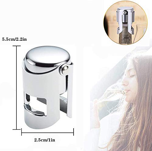 Champagne Fles Stopper VacuüM Fles Stoppers Champagne Wine Bottle Stopper Flessensluiting Fles Stoppers Roestvrij Staal… - Image 4