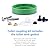RAINGOWN 3'' Toilet Tank Gasket & Toilet Tank Bolts Parts Kit Tank to Bowl Gasket Kit Compatible with American Standards Champion 4 Toilet Part AS738756-0070A, Toilet Repair Kit Inside Tank