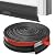 Universal Garage Door Threshold Seals Bottom Rubber Replacement, weatherproofing Garage Door Weather Stripping with Nails (20ft)