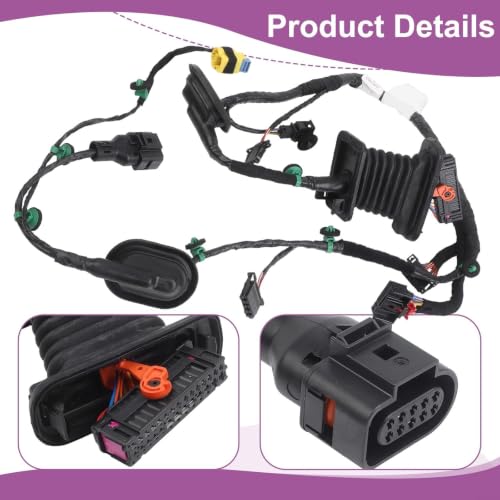 Cableado de puerta delantera izquierda para Golf MK5 2006, arnés de cables ABS 1K0971120BK 4