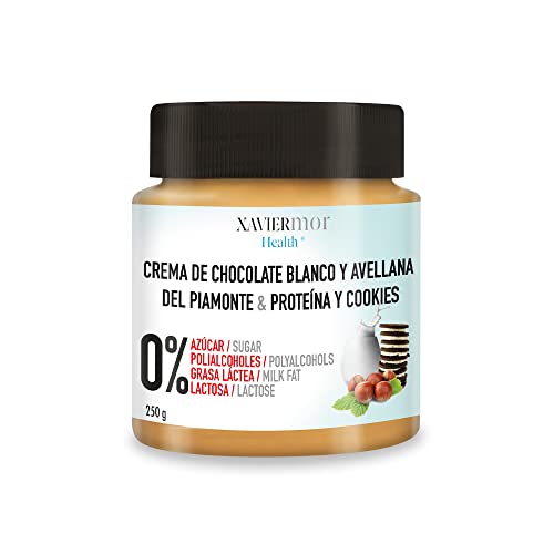 Xavier Mor Crema Sabor Chocolate Blanco+ Proteína + Cookies Sin Azúcar Añadido Cover