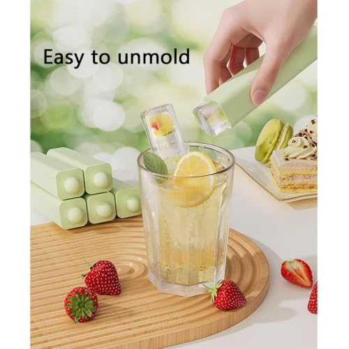 Moldes de helados silicona flexible para desmoldar polos sin romperlos 6
