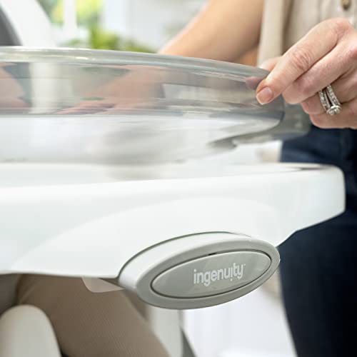 Ingenuity Full Course SmartClean 6-in-1 High Chair – SmartClean EVA Foam, 5 Point Safety Harness, 2 Dishwasher Safe Trays – Slate - image 9