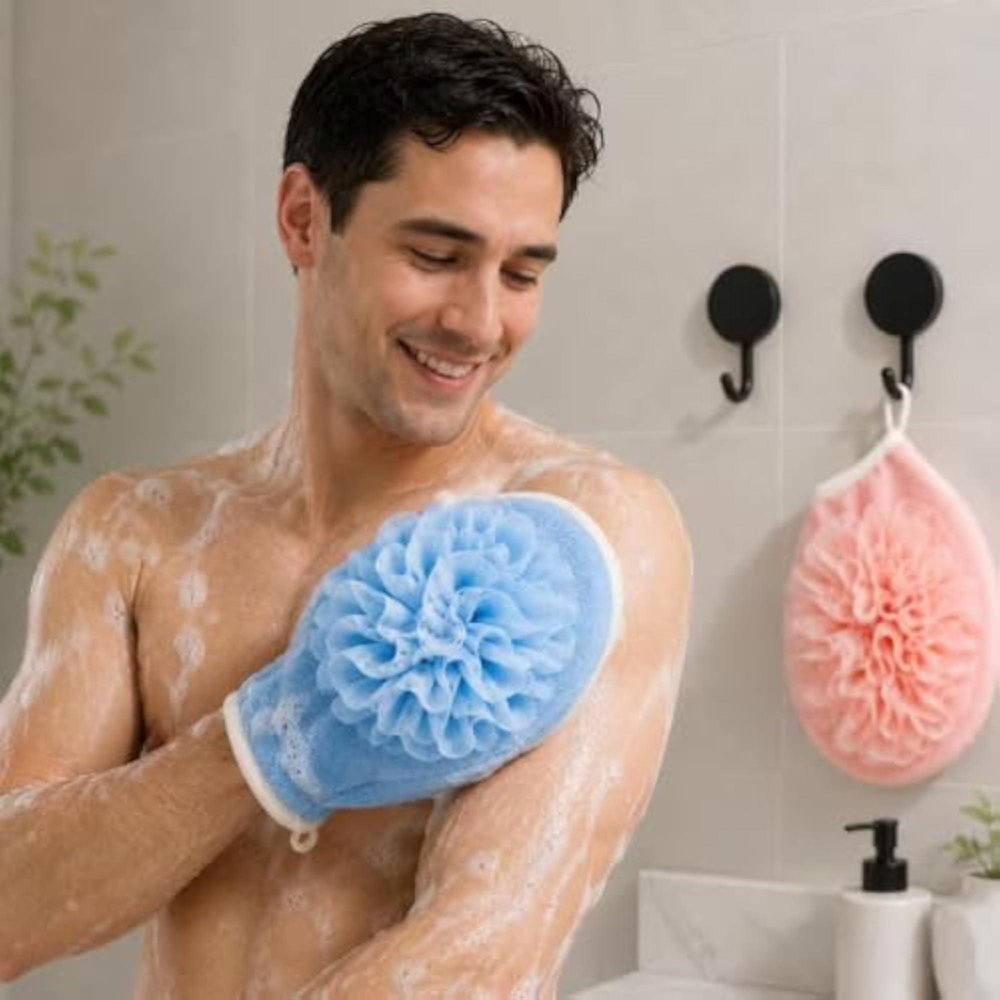 Exfoliating Bathing Gloves for Dead Skin Removal, Unisex