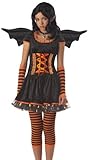 California Costumes Women's Pumpkin Pixie Costume, Black/Orange, X-Large