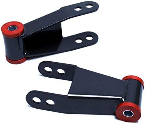 Maxtrac Suspension (410520) 2" Rear Lowering Shackle for Chevy C1500/C2500