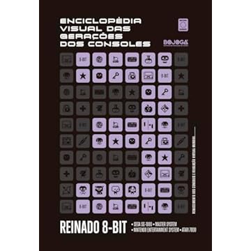 Capa do livro Enciclopédia Visual das Gerações dos Consoles - Terceira Geração: Reinado 8-Bit