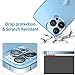 Dengduoduo 3 Pack Tempered Glass Camera Lens Protector for iPhone 13 Pro 6.1