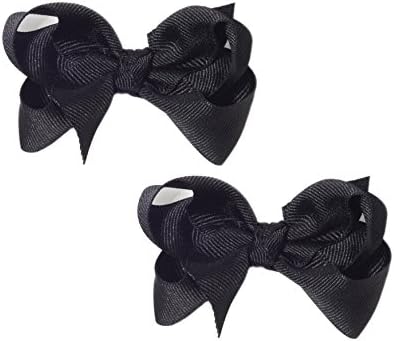 Anna Belen Girls"Lila" Medium Grosgrain Bow Clip