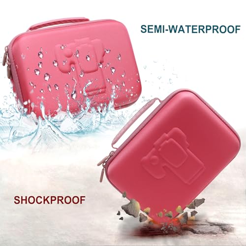 Funda para cámara compatible Canon EOS DSLR magenta y rosa miniatura 5