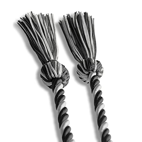 Image of Endea Graduation Single Honor Cord Two-Color (Black /Silver)