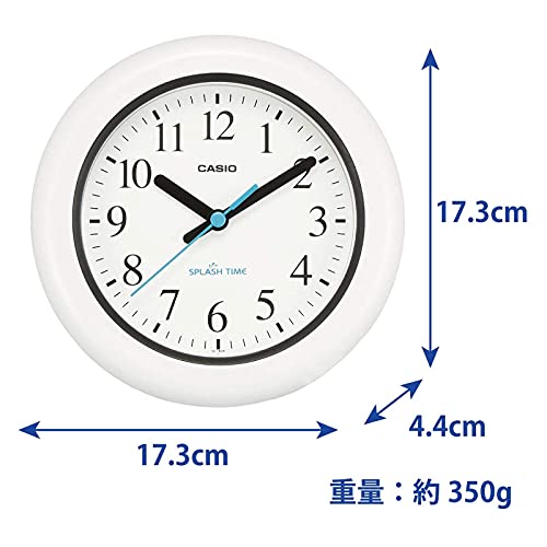 CASIO カシオ 防湿・防塵 掛置兼用時計 クオーツ時計 自立ス
