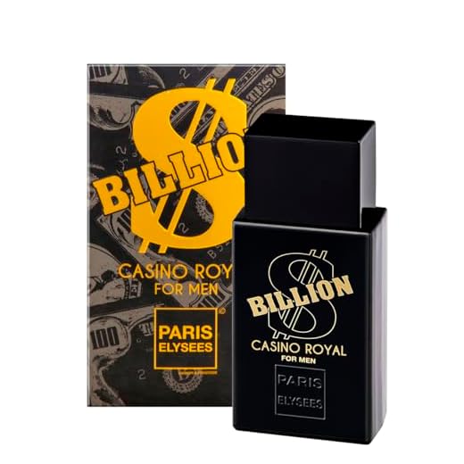 Perfume Importado Paris Elysees Eau De Toilette Masculino Billion Casino Royal 100ml
