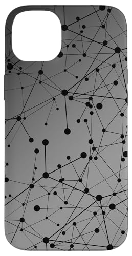 �O���[�J���[�̃l�b�g���[�N�ƃC���^�[�l�b�g�f�U�C���B �X�}�z�P�[�X iPhone 14 Plus �p